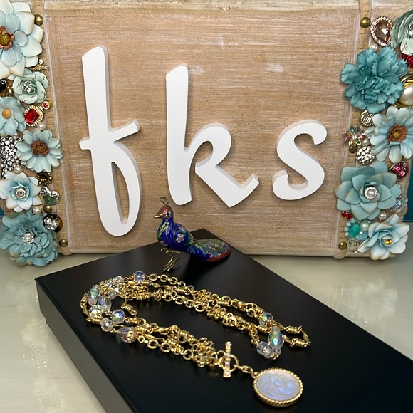 Vintage Kirks Folly Love Never Dies Necklace - Picture 1 of 6